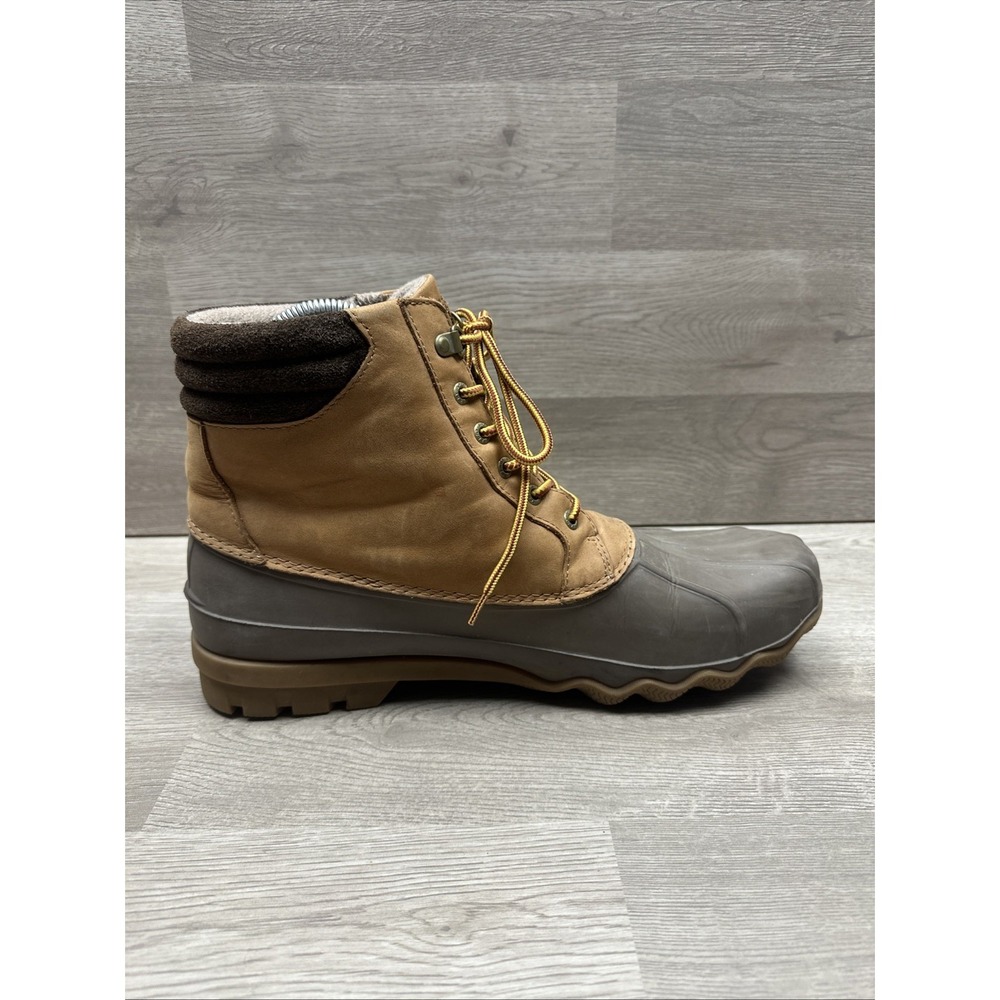 Sperry Top-Sider Men's Avenue Duck Boot Tan Brown Size 13M STS12126 Very Nice - Picture 12 of 12